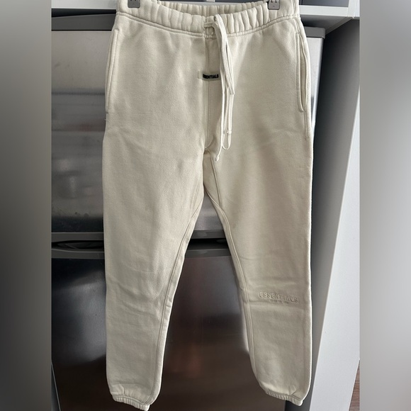 Fear of God Essentials Off-White Sweatpants - Picture 1 of 3